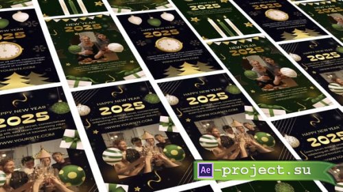 Videohive - Happy New Year Instagram Story - 55718384 - Project for After Effects