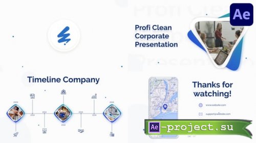 Videohive - Profi Clean Corporate Presentation for After Effects - 55731982 - Project for After Effects