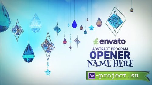 Videohive - Program Opener // Abstract Opener - 55665601 - Project for After Effects