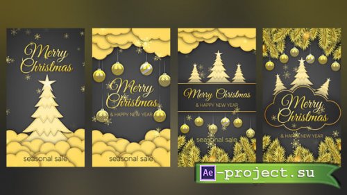 Videohive - Christmas Instagram Stories - 55714405 - Project for After Effects