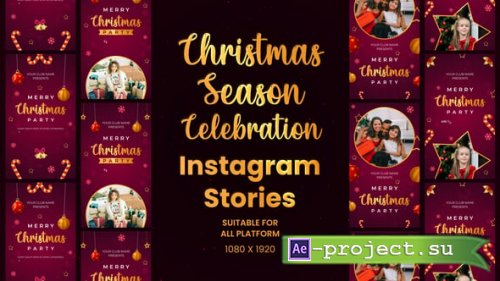 Videohive - Christmas Season Celebration Instagram Stories | Christmas Opener - 55712767 - Project for After Effects