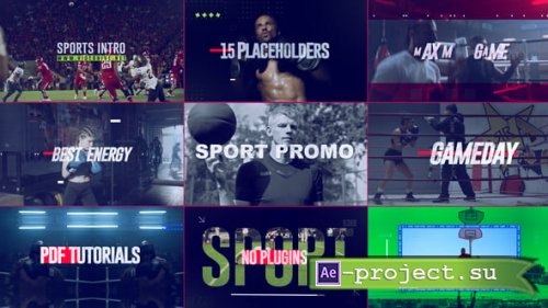 Videohive - Sport Intro - 55610838 - Project for After Effects