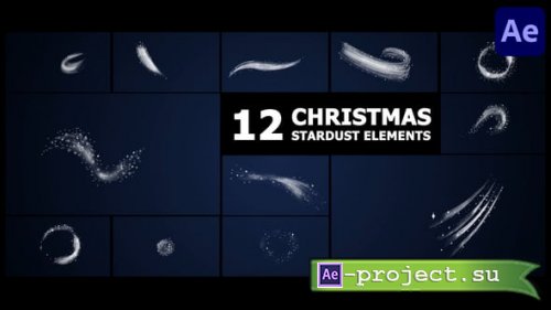 Videohive - Christmas Stardust Elements | After Effects - 55740856 - Project for After Effects