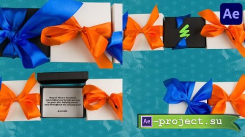 Videohive - Christmas Giftbox Greetings Stop Motion | After Effects - 55760910 - Project for After Effects