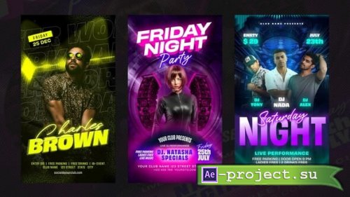 Videohive - Music Club Instagram Reels - 55763891 - Project for After Effects