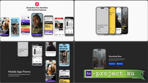 Videohive - Mobile App Promo - 55735507 - Project for After Effects