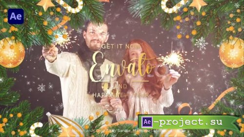 Videohive - Merry Christmas Slideshow 2025 - 55755290 - Project for After Effects