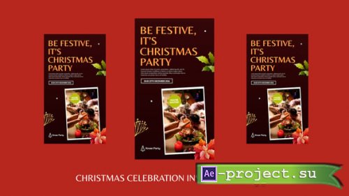 Videohive - Christmas Celebration Instagram Stories - 55785608 - Project for After Effects