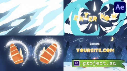 Videohive - Christmas Winter Forest Logo | After Effects - 55782622 - Project for After Effects