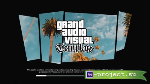 Videohive - Grand - After Effects audio visualizer template - 55806983 - Project for After Effects