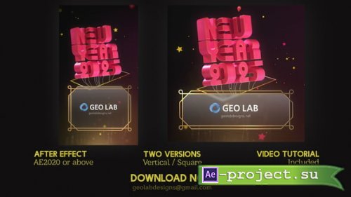 Videohive - New Year Eve 2025 l New Year Celebrations - 42485146 - Project for After Effects