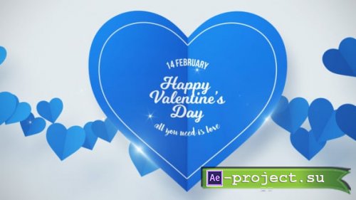 Videohive - Valentines Day Card - 19300516 - Project for After Effects