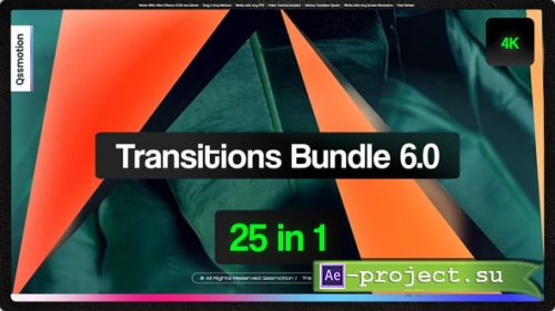 Videohive - Transitions Bundle 6.0 - 47414244 - Project for After Effects