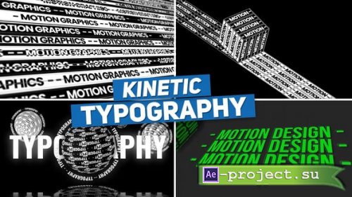 Videohive - Kinetic Typography Pack - looping animation - 55834742 - Project for After Effects