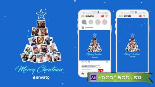 Videohive - Merry Christmas Intro - 55830224 - Project for After Effects