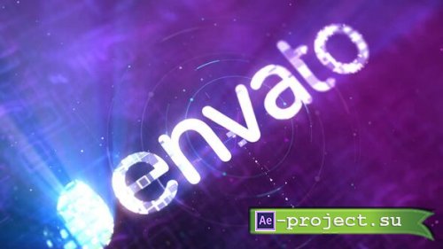 Videohive - Hud light rays Logo Reveal - 29437338 - Project for After Effects