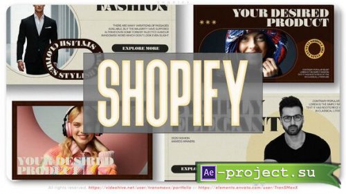 Videohive - Shopify - 55890557 - Project for After Effects