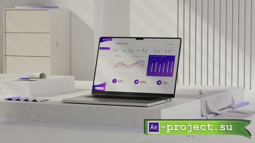 Videohive - Website Presentation Laptop Mockup - 55854389 - Project for After Effects