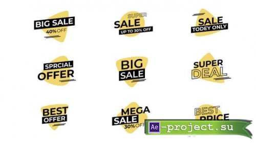 Videohive - Sale Titles | After Effects - 55812897 - Project for After Effects