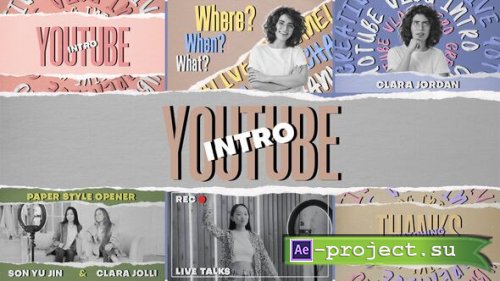 Videohive - Paper Intro - 55846776 - Project for After Effects