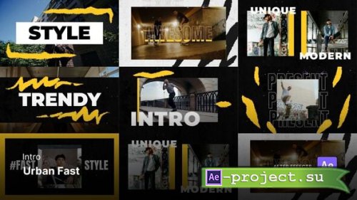 Videohive - Intro/Opening - Urban Fast After Effects Project Files - 55806250 - Project for After Effects