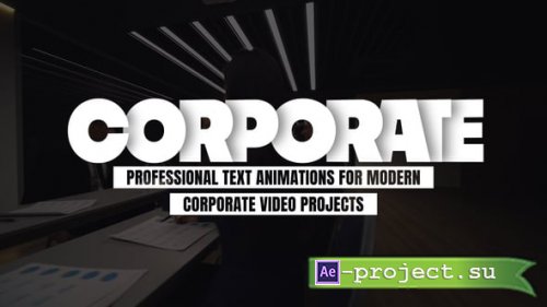 Videohive - Corporate Titles - 55854973 - Project for After Effects