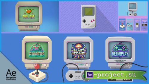 Videohive - Retro Gaming Pack - 55719237 - Project for After Effects