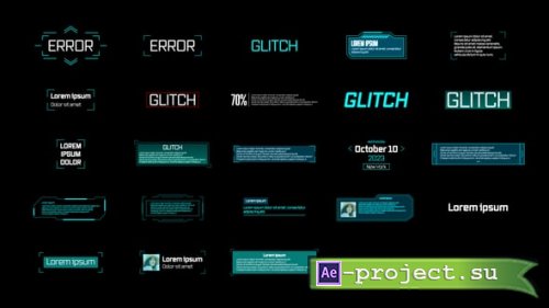 Videohive - Glitch Titles - 55877545 - Project for After Effects ...