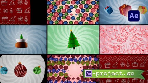 Videohive - Festive Christmas Transitions - 55906069 - Project for After Effects