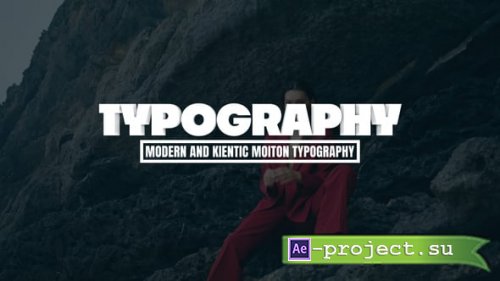 Videohive - Motion Typography - 55905902 - Project for After Effects