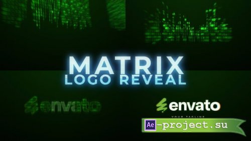 Videohive - Matrix Logo Reveal - 55888821 - Project for After Effects