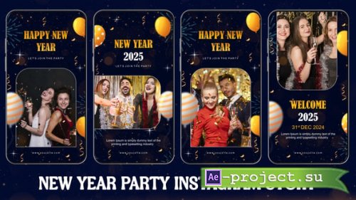 Videohive - New Year Party Instagram Story - 55916256 - Project for After Effects