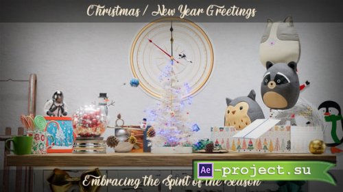 Videohive - Christmas - New Year Greetings - Embracing the Spirit of the Season - 49774051 - Project for After Effects