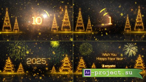 Videohive - New Year Countdown 2025 - 55906172 - Project for After Effects