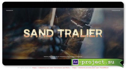 Videohive - Sand Cinematic Trailer - 55932714 - Project for After Effects