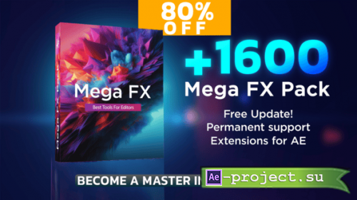 Videohive - Mega FX Pack (+1600 FX) - 50137495 - Project & Script for After Effects