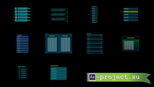 Videohive - Glitch Lists - 55939770 - Project for After Effects