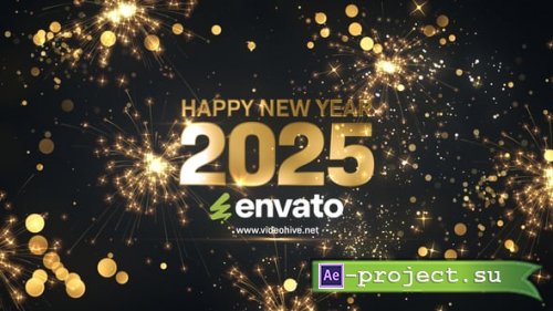 Videohive - Happy New Year 2025 Wishes - 55945699 - Project for After Effects