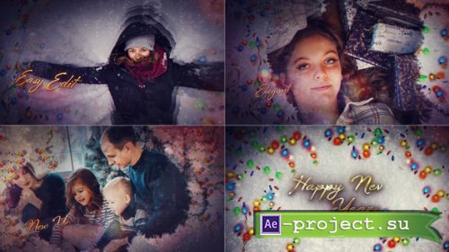 Videohive - Merry Christmas Slideshow - 55958696 - Project for After Effects