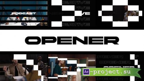 Videohive - Podcast Opener | Creative Intro - 55957738 - Project for After Effects