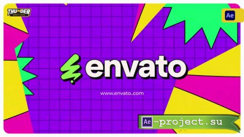 Videohive - Comical Burst Logo Reveal - 55879631 - Project for After Effects