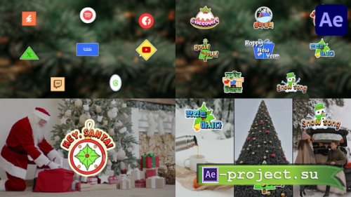 Videohive - Christmas Logo Titles for After Effects - 55969179 - Project for After Effects