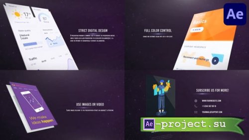 Videohive - Pixel Website Presentation for After Effects - 55974184 - Project for After Effects