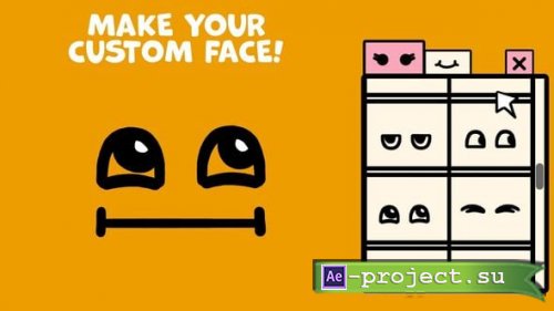 Videohive - Cartoon Animated Face Pack 04 - 55972933 - Project for After Effects