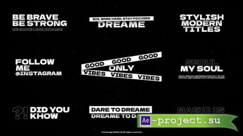 Videohive - Shadow Text Animation | AE - 55977110 - Project for After Effects