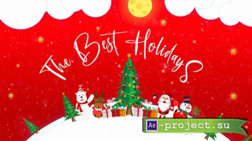 Videohive - Happy New Year | Merry Christmas Titles - 55978761 - Project for After Effects