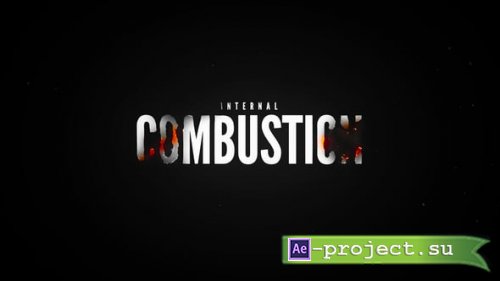 Videohive - Combustion Text - 35920866 - Project for After Effects