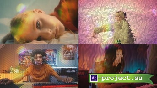 Videohive - Distortion Glass and Light Leak Overlays - 55973803 - Project for After Effects