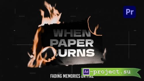 Videohive - Paper Burn Stories Slides - 55972711 - Premiere Pro Templates