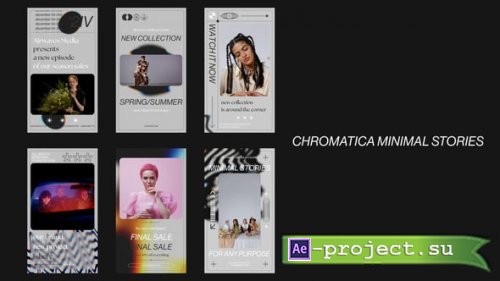 Videohive - Chromatica - Minimal Fashion Stories - 55987186 - Project for After Effects